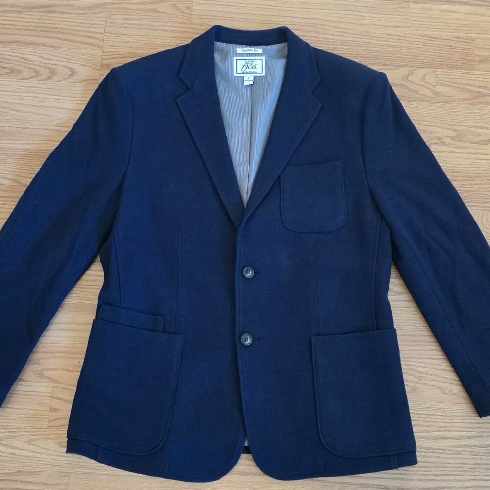 Jos A. Bank 1905 Collection Textured Sport Coat Men's Tailored Fit Small